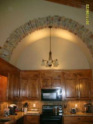 Kitchen arch by 08 B.Residence